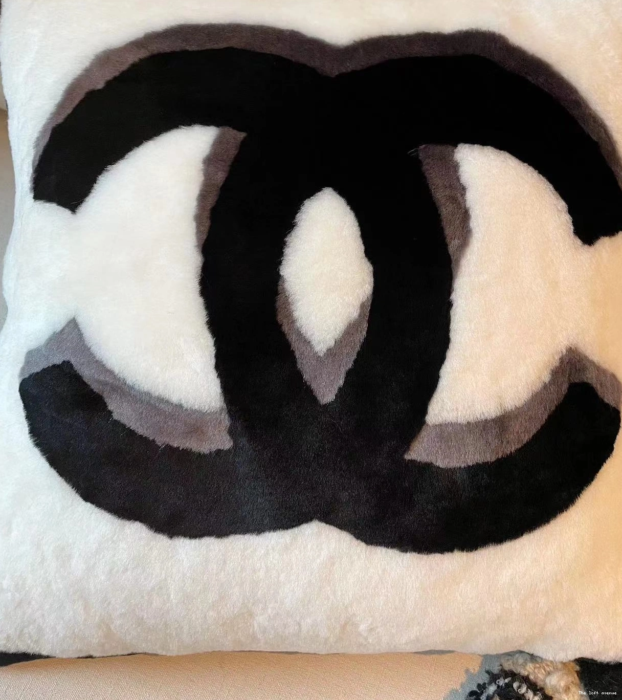 SHEARLING PILLOW THROW COCO 0817